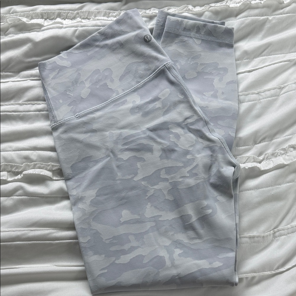 lululemon white camo leggings